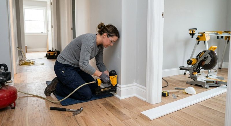 Baseboards Installation in Wilmington, NC
