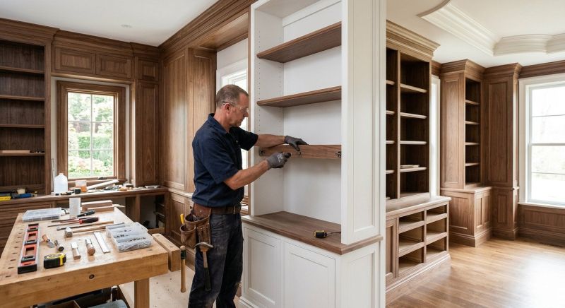 Custom Wood Trim Installation in Kansas City, KS