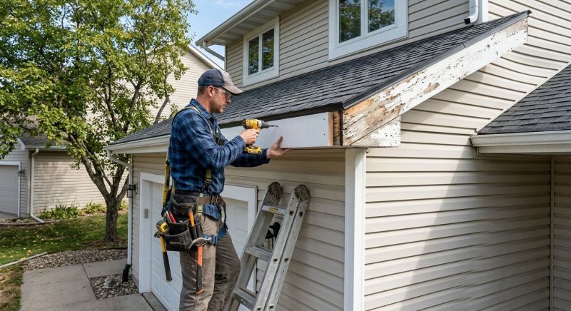 Garage Fascia Repair in Overland Park, KS