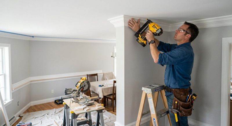 House Molding Installation in Kansas City, KS