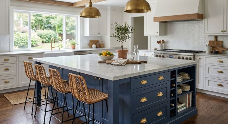 Kitchen Island Installation in Indianapolis, IN