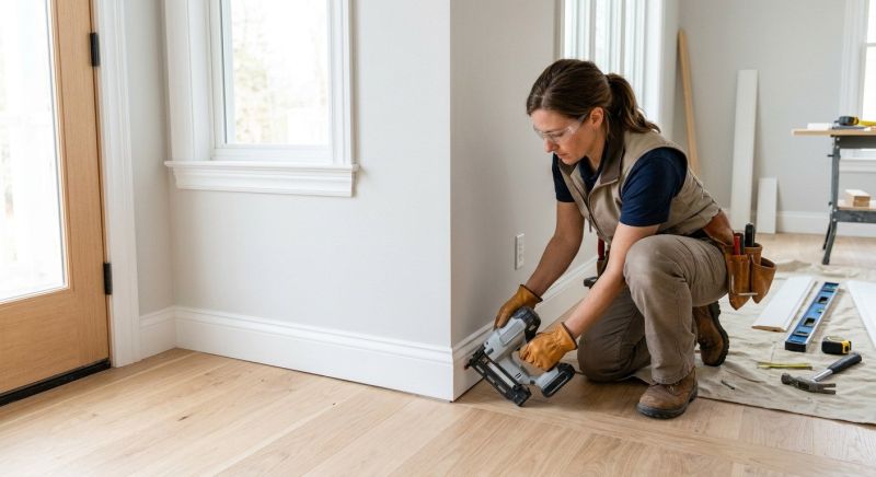 Chair Rail Installation in Wilmington, NC