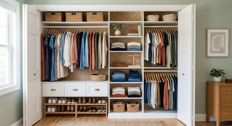 Closet Shelving Installation in Charlotte, NC