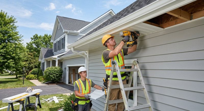 Eaves Installation in Conroe, TX
