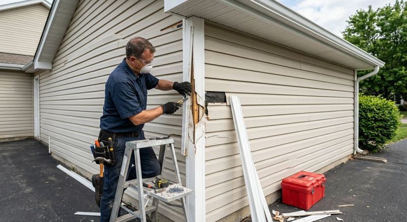 Exterior Molding Repair in Conroe, TX