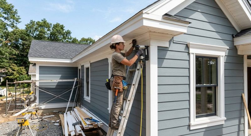 Exterior Trim Work in Conroe, TX