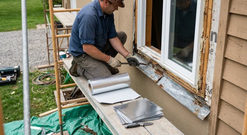 Exterior Window Molding Repair in Olathe, KS
