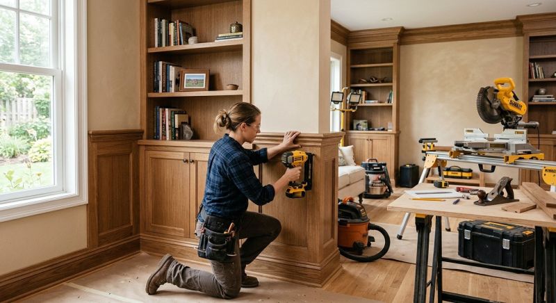 Finish Woodwork Service in Kansas City, KS