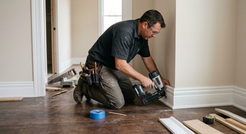 Floor Trim Installation in Kansas City, KS