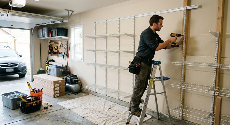 Garage Shelves Installation in Rockville, MD