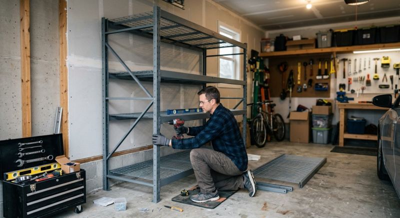 Garage Shelves Installation in Fairfax County, VA