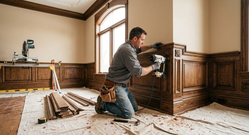 Interior Trim Work in Wilmington, NC