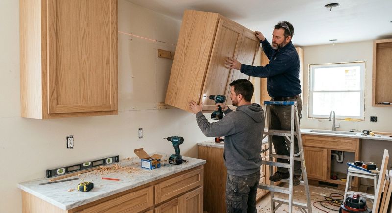 Pine Cabinets Installation in Cincinnati, OH