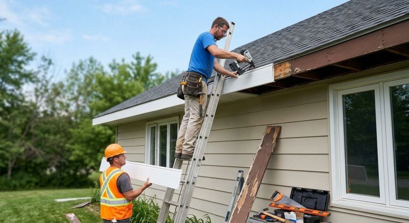Roof Fascia Installation in Overland Park, KS