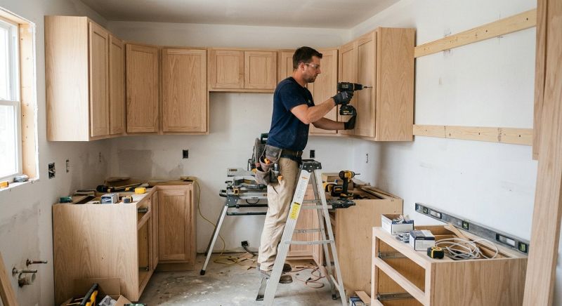 Rustic Cabinets Installation in Cincinnati, OH