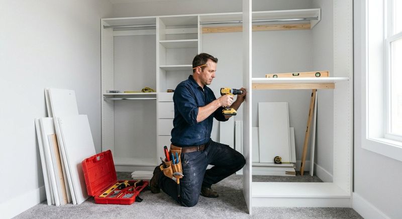 Walk In Closet Installation in Raleigh, NC